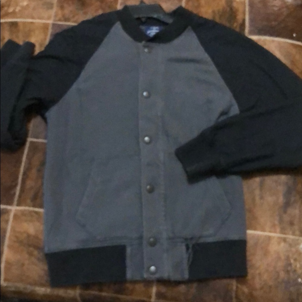 J Crew Authentic Fleece Bomber jacket small Coat